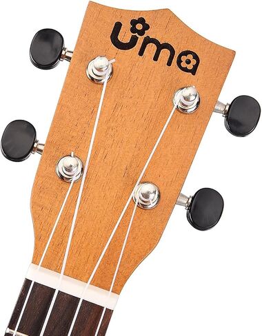 الحفل الأناناس القيثارة 23 بوصة UMA 03CP Mahogany Wood Beginner W/Aquila Strings وحقيبة أزعج in Saudi Arabia