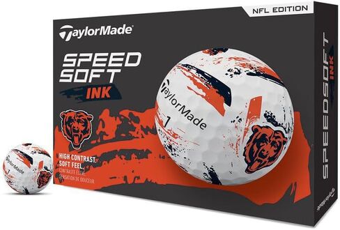 TaylorMade Golf Speed Soft Ink NFL Chicago Bears Dozen in Saudi Arabia