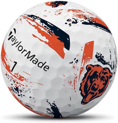 TaylorMade Golf Speed Soft Ink NFL Chicago Bears Dozen in Saudi Arabia