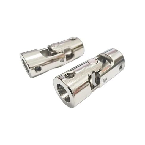 1PC Metal Cardan Joint Silver Motor Connector Multiple Size Universal Joint Coupling Gimbal for RC Car Boat(3-2.3) in Kuwait