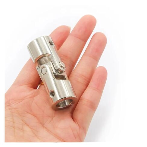 1PC Metal Cardan Joint Silver Motor Connector Multiple Size Universal Joint Coupling Gimbal for RC Car Boat(3-2.3) in Kuwait