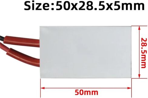 50 * 28.5mm 12v 200 ° C سخان حاضنة بيضة حرارية in Saudi Arabia