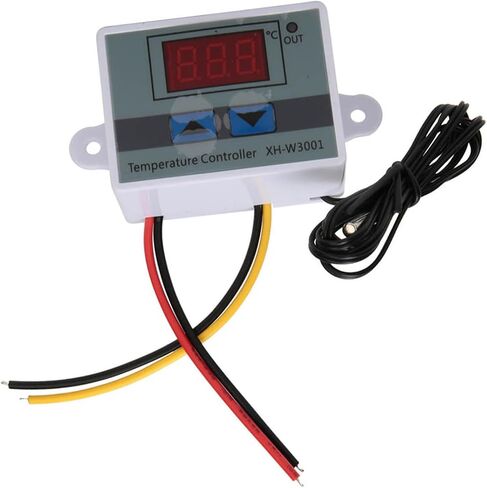 Yosoo Digital Temperature Controller Thermostat for Hatching Area, Sensor Probe for Incubation, DurabilityOptimized and Easy Operation (#2) in Saudi Arabia