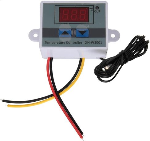 Yosoo Digital Temperature Controller Thermostat for Hatching Area, Sensor Probe for Incubation, DurabilityOptimized and Easy Operation (#2) in Saudi Arabia