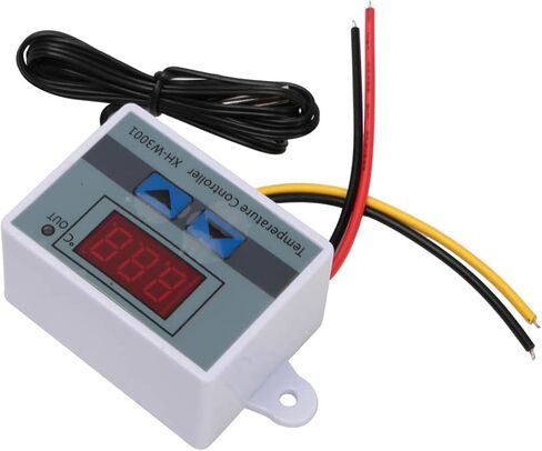 Yosoo Digital Temperature Controller Thermostat for Hatching Area, Sensor Probe for Incubation, DurabilityOptimized and Easy Operation (#2) in Saudi Arabia