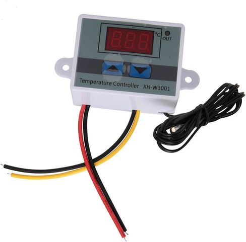 Yosoo Digital Temperature Controller Thermostat for Hatching Area, Sensor Probe for Incubation, DurabilityOptimized and Easy Operation (#2) in Saudi Arabia