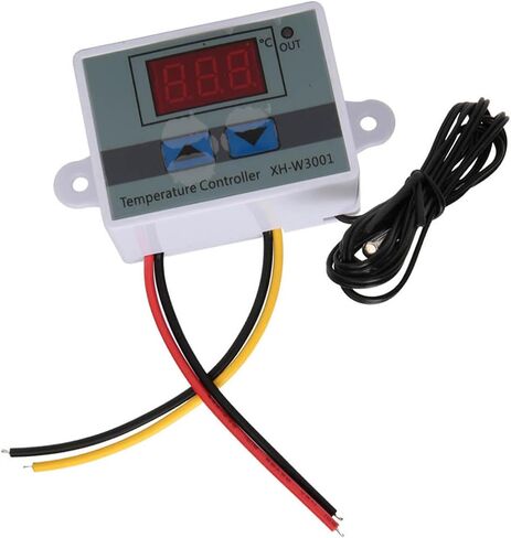 Yosoo Digital Temperature Controller Thermostat for Hatching Area, Sensor Probe for Incubation, DurabilityOptimized and Easy Operation (#2) in Saudi Arabia