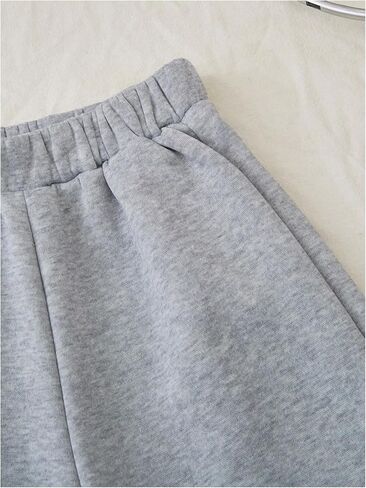 Milumia Girl's Leopard Star Print Wide Sweatpants Sweatpants Switced Pertsers in Kuwait