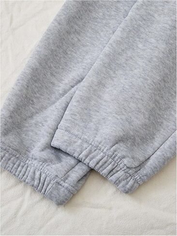 Milumia Girl's Leopard Star Print Wide Sweatpants Sweatpants Switced Pertsers in Kuwait
