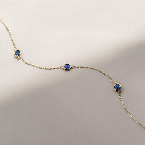 Gelin 14K سوار محطة Ruby Gold Solid للنساء in Saudi Arabia