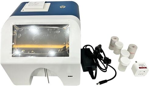 Milk Analyzer Dairy Composition Analyzer with Ash 0.4%~4% ±0.05% Protein Range 2%~ 15% Lactose Range 0.01%~20% Thermal Printer Ultrasonic Sensor Application Automatically Corrects in Saudi Arabia