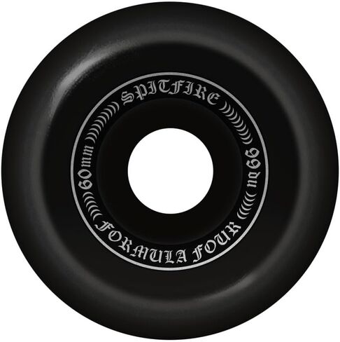 Spitfire Skateboard Wheels 60mm F4 99A OG Classics Black in Saudi Arabia