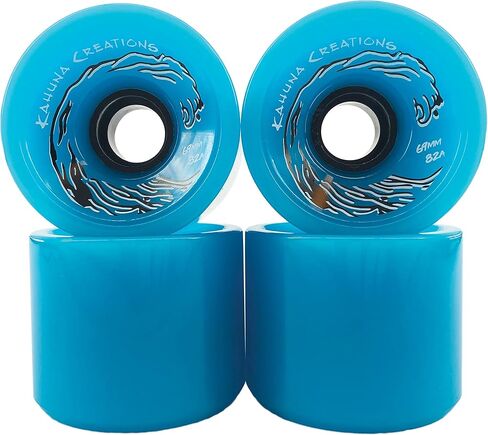 Kahuna Creations 69mm-70mm 82a Longboard Skateboard عجلات (مجموعة من 4) in Kuwait