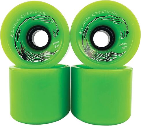 Kahuna Creations 69mm-70mm 82a Longboard Skateboard عجلات (مجموعة من 4) in Kuwait