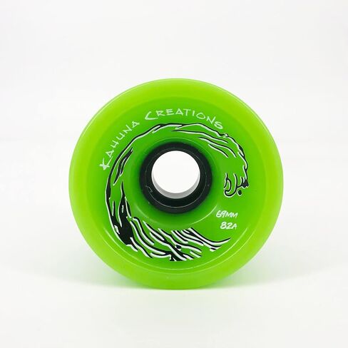 Kahuna Creations 69mm-70mm 82a Longboard Skateboard عجلات (مجموعة من 4) in Kuwait