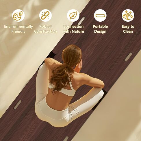 Yoga Mat Board for Carpet, Yoga Mat for Carpet, Grass, Uneven Surfaces in Kuwait