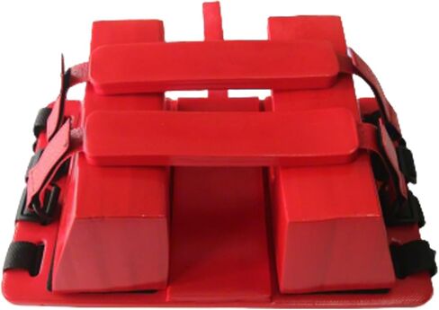 2 Pcs Water Rescue Stretcher Spine Board, Portable Backboard for Hospital & Clinic, Lifesaving Floating Board with Straps for Swimming Pool & Emergency Use (Head Immobilizer Included) in Saudi Arabia