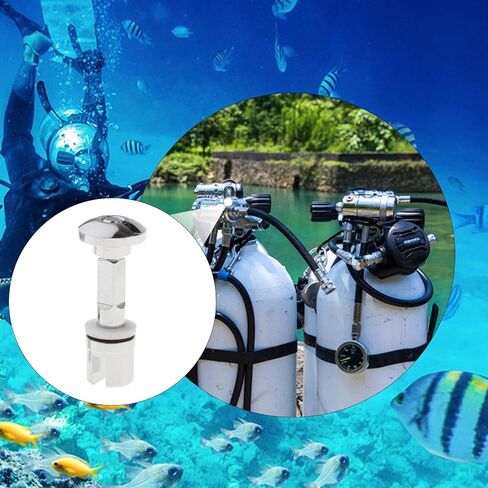 Yiju Scuba Diving Cylinder Valve Diving Tank Valve High Performance Sturdy Scuba Tank Accessories Easy to Install for Snorkeling in Saudi Arabia
