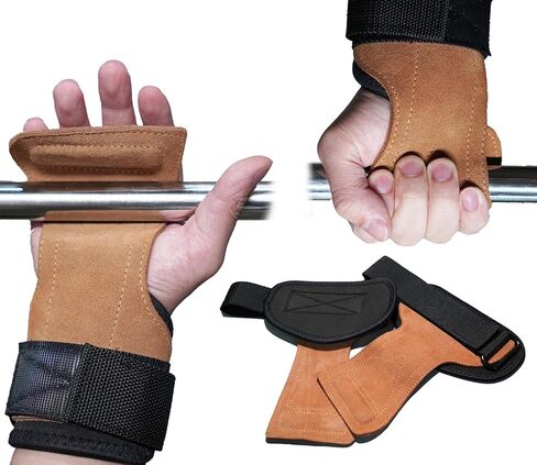 أغطية الرسغ لرفع الأثقال رفع الأشرطة معصم السيطرة على أحزمة رفع الصالة الرياضية من أجل الرفع المميت ورفع الأثقال من طبقات ثنائية الطبقات وسحب لأعلى للرجال النساء (زوج) in Kuwait