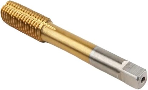 HSS Flutonging Machine Taps Metric Through Thread Prouding Titanium Nitride Coating for Stainless Step بواسطة صنابير البثق (5pcs ، M12x1.75) in Saudi Arabia