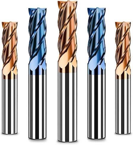 HRC60 68 4 قاطع طحن الناي طحن الرصيف الصلب Carbide End Mill لأدوات Mill Mill Mill CNC 1 3 6 8 12 20 مم بتات (6x30x100 ، HRC68) in Saudi Arabia