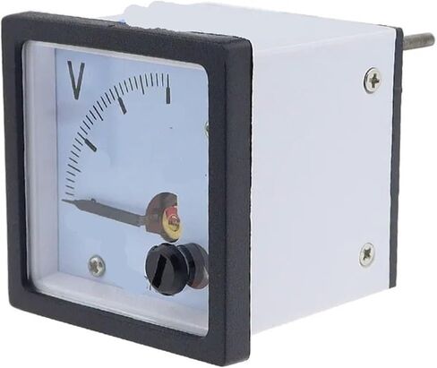 1PCS 99C1 DC 0-500V Analog Panel Voltmeter 48mm X 48mm(100V) in Kuwait