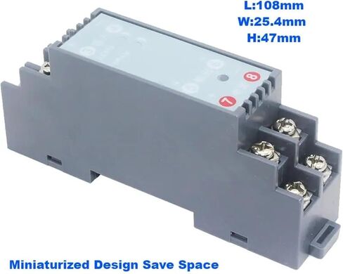 جهاز إرسال جهد التيار المستمر 0-500V إلى 0-10V 4-20MA 0-5V عزل إشارة 0-75MV 0-60MV 20-4MA إلى PLC (الإخراج 0-10MA ، الإدخال 1-5V_1 في 1 Out_DC24V) in Saudi Arabia