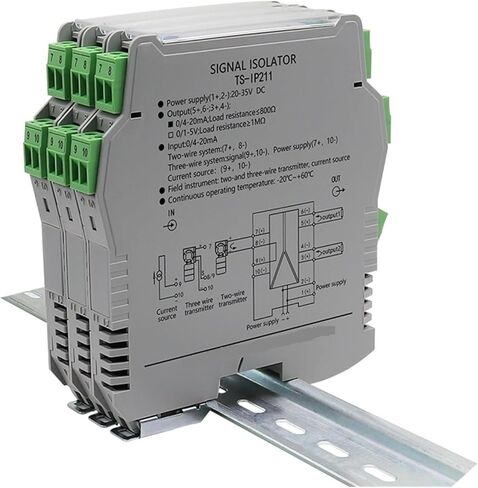 TS-IP توزيع إشارة توزيع الإشارة الموزع 4-20MA عزل الإشارة التناظرية (2in 2OUT ، إدخال 4-20MA Output_4-20MA) in Kuwait