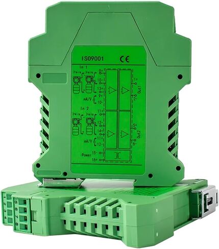 جهاز إرسال عزل إشارة DC 4-20MA/0-20MA الحالي وجهد الإدخال متعدد القنوات محول وإخراج 0-5V/0-10V (1 إدخال 3 الإخراج ، الإخراج 0-10V_INPUT 0-10V_DC24V) in Saudi Arabia