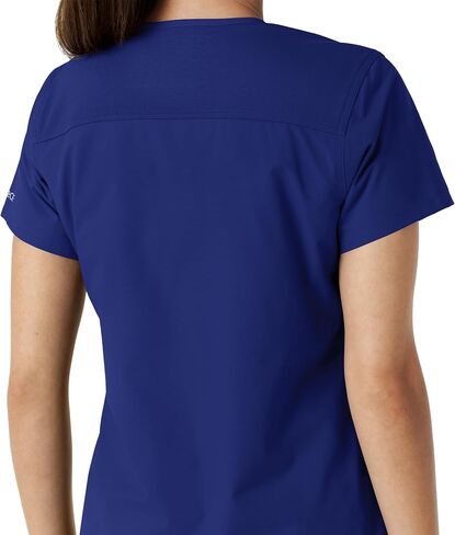 Carhartt Women's V-Neck Knit Panel Scrub Top in Saudi Arabia