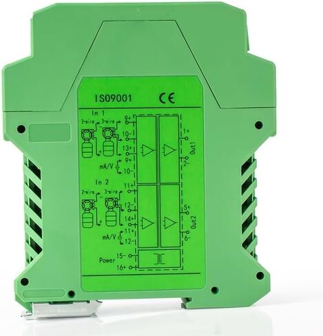 1 في 2 OUT 4-20MA إلى 0-10V DC عزل الإشارة مستشعر الجهد الحالي 0-20MA 0-5V RS485 (1 إدخال 1 الإخراج ، الإخراج 0-20MA_INPUT 4-20MA_AC220V) in Saudi Arabia