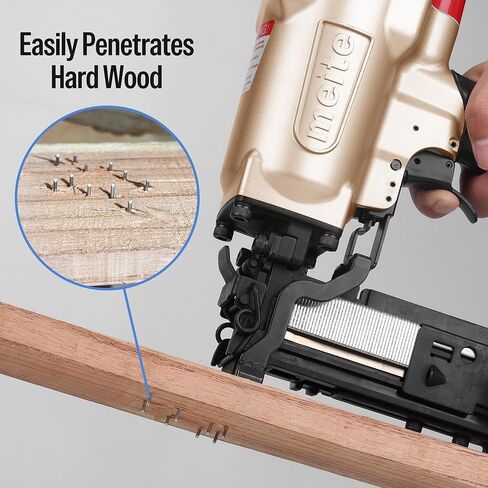 Meite 16 Gauge Wide Crown Staples ، 1 1/2 بوصة 16 GA طول الأسلاك الثقيلة ذات الطابع الدباني للبناء المجلفن من أجل MEITE PW2638-L CROWN PUNS (10،000 pcs) (1 inch-26.4 mm) in Saudi Arabia