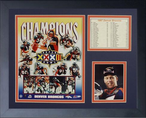 Legends Never Die 1997 Denver Broncos Super Bowl Champions Photo Photo Collage ، 11 × 14 بوصة ، (11558U) in Saudi Arabia