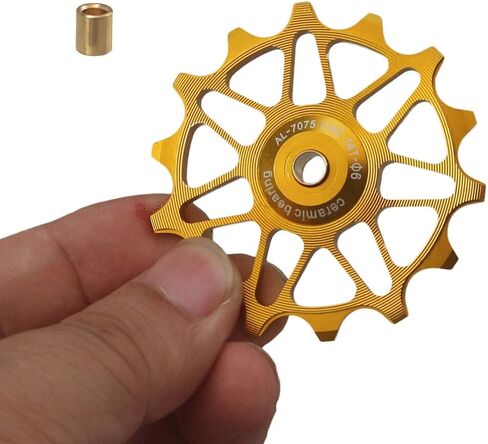 Teamwill Bike Bulley Pulley Derailleur 12t 14t دليل الحامل in Saudi Arabia