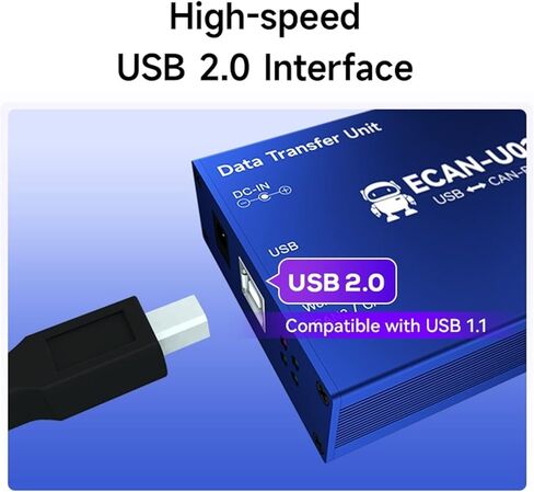 Can to USB Converter Bus Analyzer Can2.0 Debugger Can-Bus ثنائي الاتجاه ثنائي الاتجاه Cojxu Ecan-U01S التتابع المحمول in Saudi Arabia