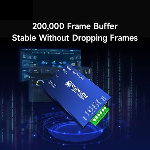 Can to USB Converter Bus Analyzer Can2.0 Debugger Can-Bus ثنائي الاتجاه ثنائي الاتجاه Cojxu Ecan-U01S التتابع المحمول in Saudi Arabia