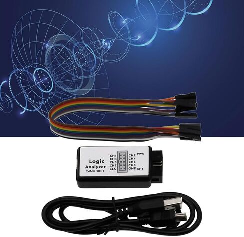 محلل LATIONS LAGICES USB SIZE MINITURE SIZE 8 ذاكرة إدخال القناة تصل إلى 24 ميجا هرتز للاختبار in Saudi Arabia