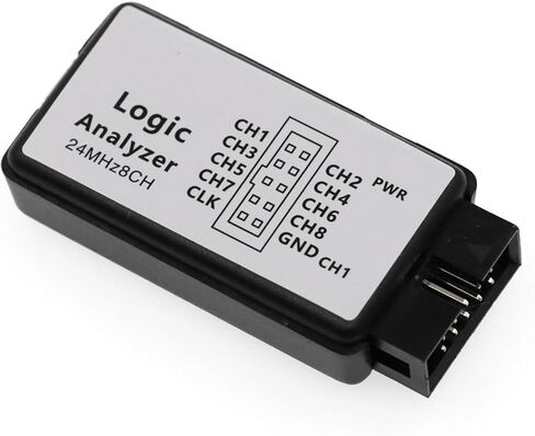 محلل LATIONS LAGICES USB SIZE MINITURE SIZE 8 ذاكرة إدخال القناة تصل إلى 24 ميجا هرتز للاختبار in Saudi Arabia
