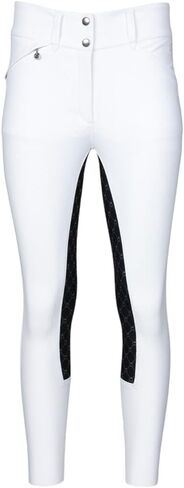 Sport Dressage Full Seat Show Breeches-White-XS in Saudi Arabia