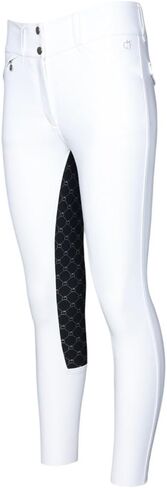 Sport Dressage Full Seat Show Breeches-White-XS in Saudi Arabia
