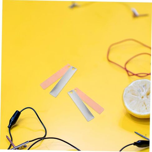 Cabilock Stable Power Supply: 30 Zinc Strips High Purity Metal Sheets Electroplating Strip Zinc Sheet Material Battery Experiment in Saudi Arabia