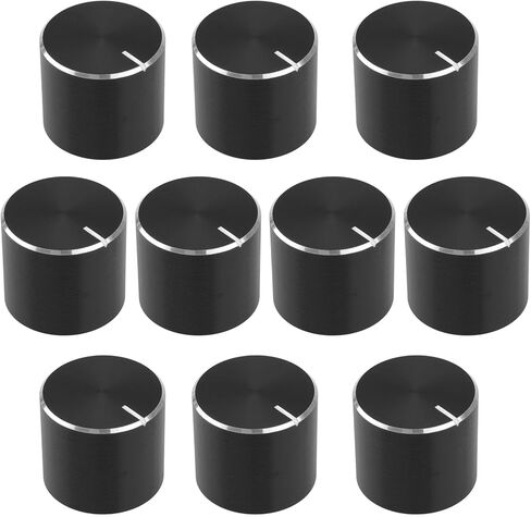 إنشاء فكرة 10pcs 13mmx15mm من الألومنيوم الجهد مقبض مقبض مقبض مقبض المقبض الصعود مناسبة ل 6 ملم من الجهد العمود السود in Saudi Arabia