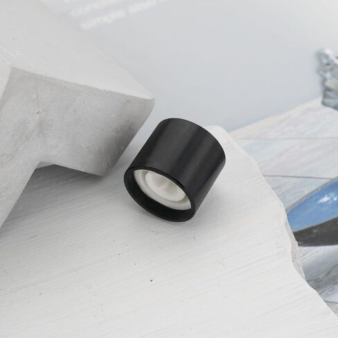 إنشاء فكرة 10pcs 13mmx15mm من الألومنيوم الجهد مقبض مقبض مقبض مقبض المقبض الصعود مناسبة ل 6 ملم من الجهد العمود السود in Saudi Arabia