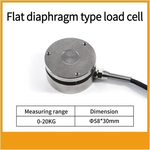 Load Cell Sensor Micro Bellows Type Scale Weigh Sensor HX711 AD Module Weight Sensor Electronic Scale 10KG 20KG 50KG 100KG 200KG(Range 0-500KG) in Saudi Arabia