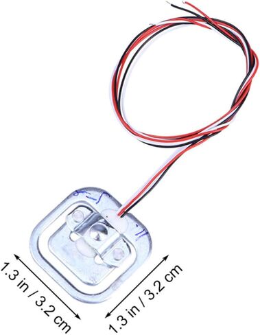 Amosfun 5Pcs Load Cell Replacement Weighing Sensor Half Bridge Sensors for Human Scale Easy Installation Capacity with Random Wire Color in Saudi Arabia