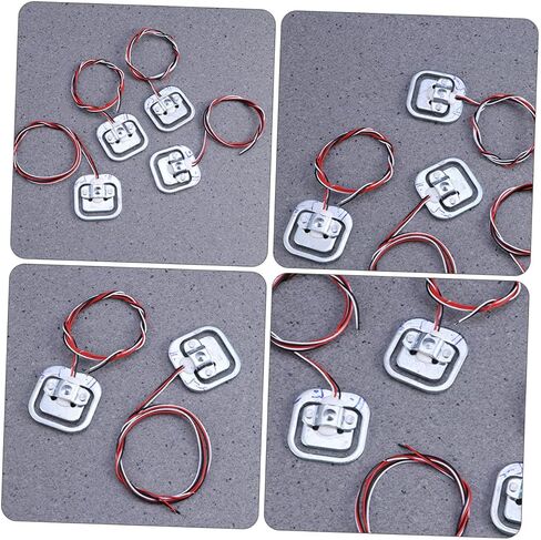 Amosfun 5Pcs Load Cell Replacement Weighing Sensor Half Bridge Sensors for Human Scale Easy Installation Capacity with Random Wire Color in Saudi Arabia