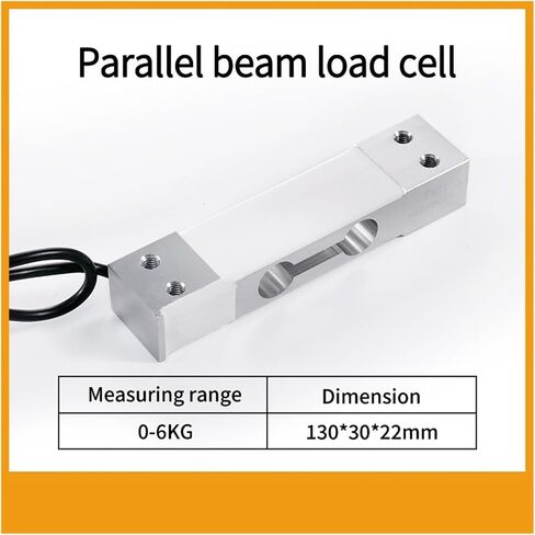 Load Cell Scale Sensor HX711 AD Module Weight Sensor Electronic Scale Beam Type Weight Sensor 6KG 10KG 20KG 40KG 80KG(Range 0-80KG) in Saudi Arabia