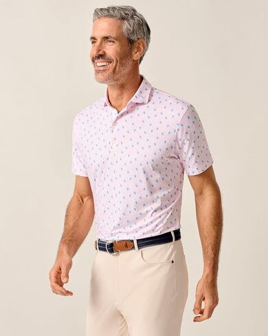 johnnie-O Featherweight Performance Polo - Low Country in Saudi Arabia