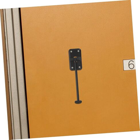 RV Door Catch حامل بلاستيكي متين مع مسامير لتثبيت آمن لدخول RV وأبواب المقطورة مزلاج موثوق للاستخدام الأسود in Kuwait