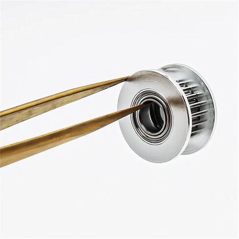 20 Teeth 2GT Idler Pulley Synchronous Wheel Bore 3/4/5/6/8mm with Bearing Belt Width 6/9/10/12/15mm 3D Printer GT2 Timing Pulley(Bore 4mm with Teeth,1pcs,10mm-Black) in Kuwait